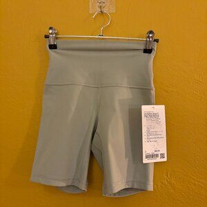 Lululemon Align HR Short 6” - Desert Green - Size 2 - NWT (LW7BTIS)